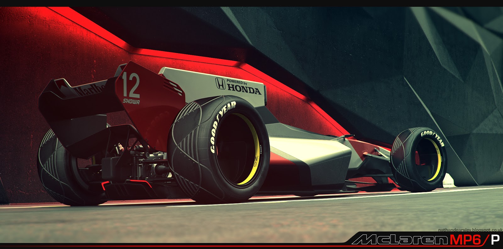 Сумасшедший McLaren-Honda F1 будущего
